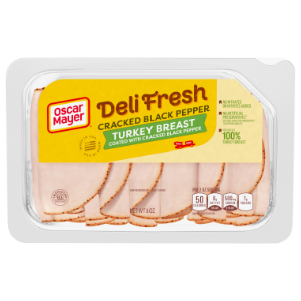 Oscar Mayer Peppered Turkey Breast 7 oz